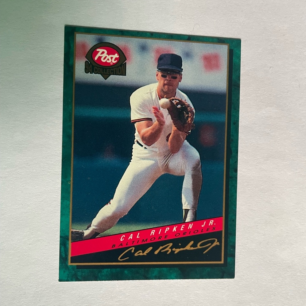 Post 1994 Cal Ripken Baseball Card